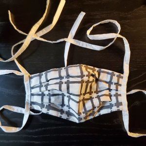Reusable, Washable, Cotton Mask with Ties